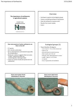 David Jones - Earthworms - Smart Agri Systems Platform