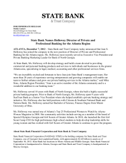 Holloway Director of Private Professional Banking