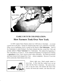How Farmers Took Over New York - Dutch