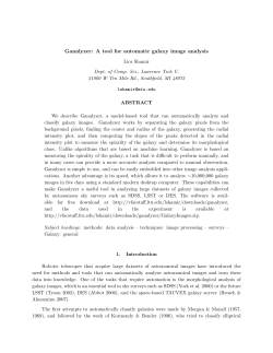 Ganalyzer: A tool for automatic galaxy image analysis