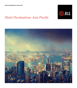 Hotel Destinations Asia Pacific