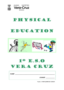physical education 1&ordm; eso vera cruz