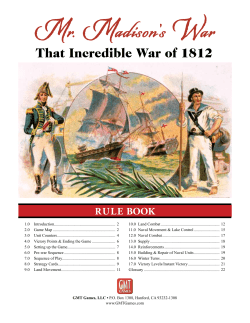 RULE BOOK - GMT Games