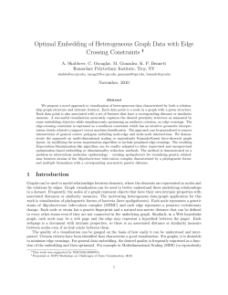 Optimal Embedding of Heterogeneous Graph Data with