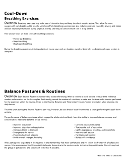 Cool Down Cards - YMCA of Central Ohio