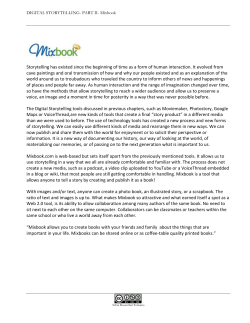 Storytelling has existed since the beginning of time as a form of