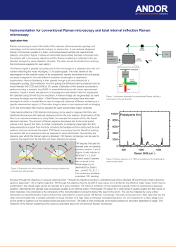Instrumentation for conventional Raman microscopy and total