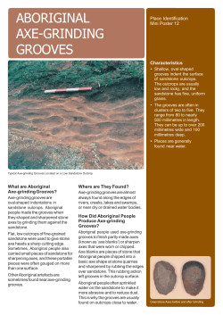 aboriginal axe-grinding grooves