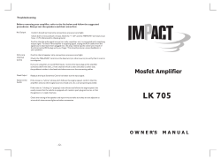 Owner manual LK 705-GB.cdr