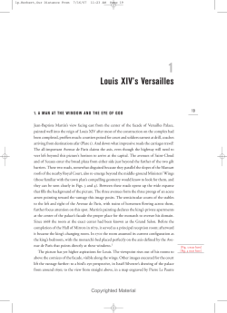 Louis XIV`s Versailles - University of California Press