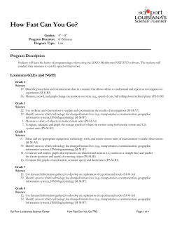 How Fast Can You Go? - Sci-Port