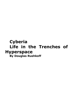 Cyberia Life in the Trenches of Hyperspace