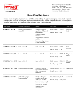 Silane Coupling Agents