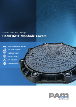 PAMTIGHT Manhole Covers