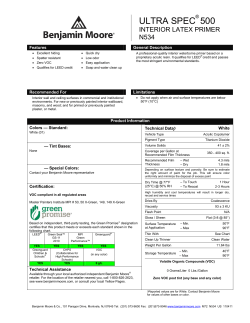 INTERIOR LATEX PRIMER N534