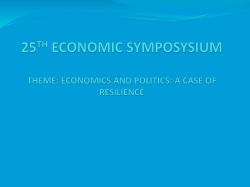 Political Cycles and their Impact on the Economy - Prof