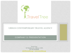 urban contemporary travel agency