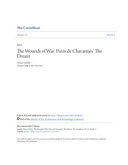 The Wounds of War: Puvis de Chavannes` The