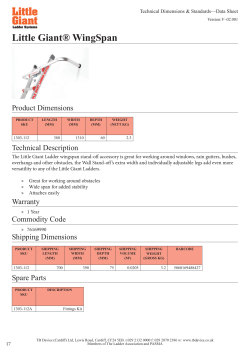 Little Giant&reg; WingSpan
