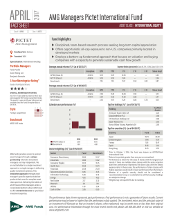 Fact Sheet - AMG Funds
