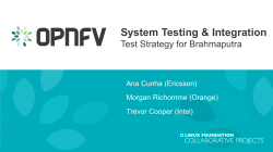Test Strategy for B-release
