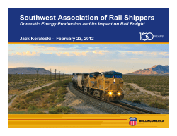 Jack Koraleski, Union Pacific Railroad