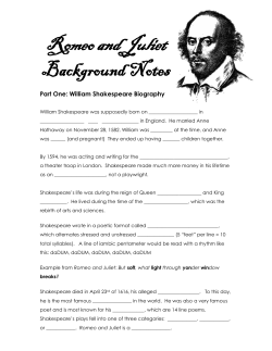 Background Notes Packet