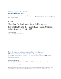 The New Deal in Puerto Rico
