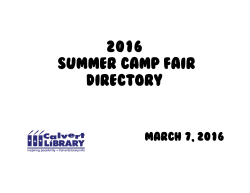 2016 Summer Camp Fair Directory.xlsx