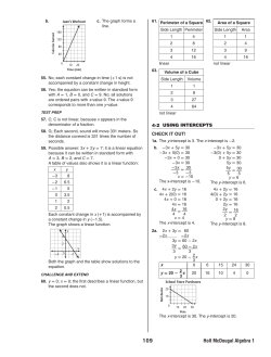 Holt McDougal Algebra 1 Holt McDougal Algebra 1