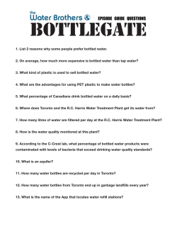 bottlegate - The Water Brothers