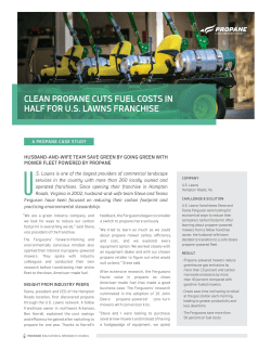 Read a case study - Propane | Clean American Energy