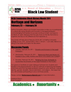 Black Law Student Academics Opportunity