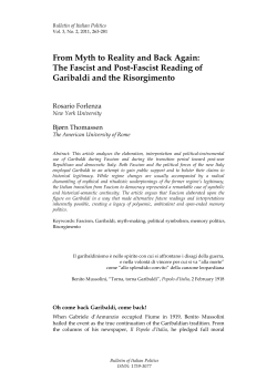 From Myth to Reality and Back Again: The Fascist and Post