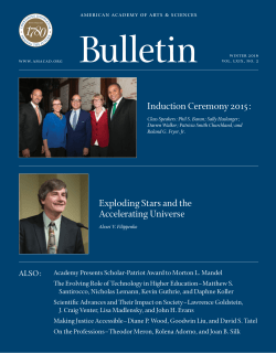 PDF document - American Academy of Arts and Sciences