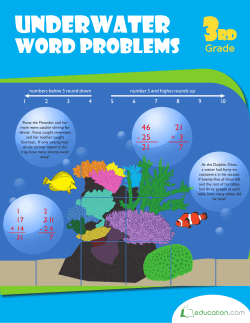Underwater Word Problems