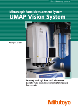 Microscopic Form Measurement System