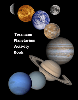Tessmann Planetarium Activity Book