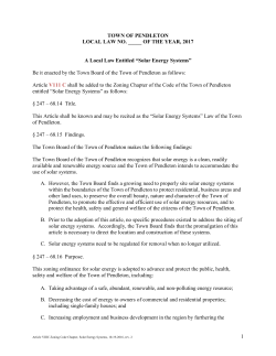 Solar Energy Systems