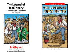 The Legend of John Henry