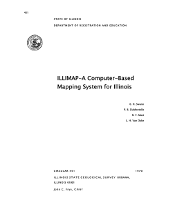 ILLIMAP-A Computer-Based Mapping System for Illinois