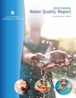 Antelope System - Detailed Water Quality Report