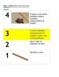 Convert standard measurements of length to solve real