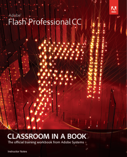 Flash&reg; ProfessionalCC