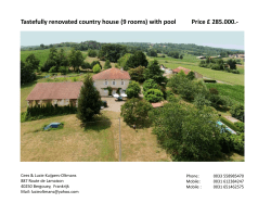 Tastefully renovated country house (9 rooms) - Grand Tauzia