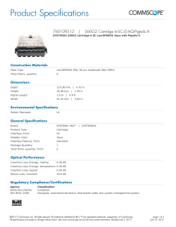 Product Specifications