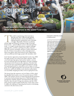 2011-Food-Security-i.. - The North