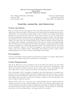 Anarchy, monarchy, and democracy