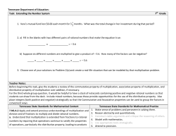 Extending the Number System