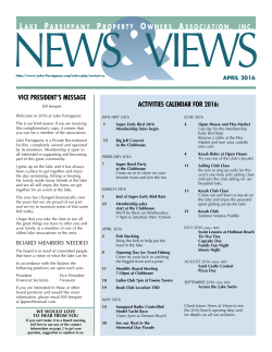 lake parsippany property owners association, inc. vice president`s